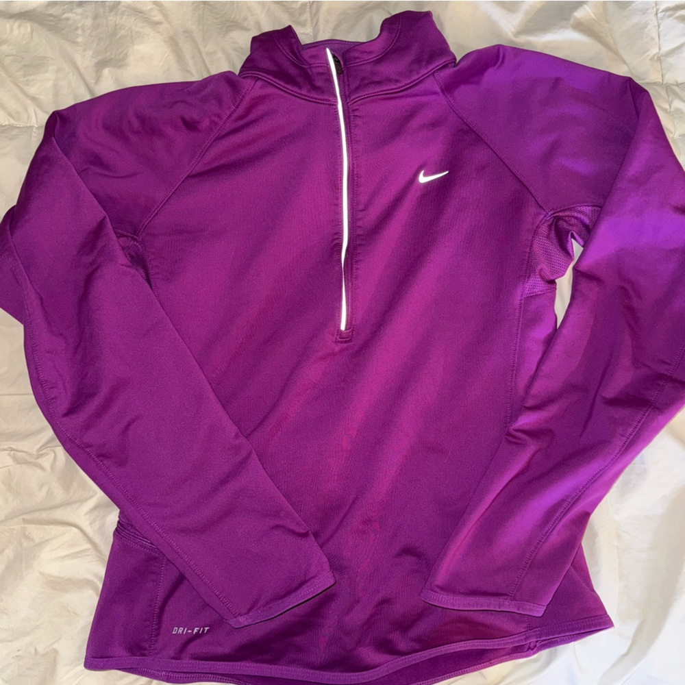 Nike dri fit zip up